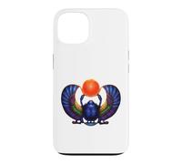 Carcasa para iPhone 13 Escarabajo Alado, Egipcio, ilustración, Egipto