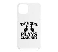 Carcasa para iPhone 13 Esta Chica Toca Clarinete Dos Pulgares
