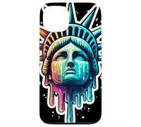 Carcasa para iPhone 13 Estatua de la Libertad, Nueva York, EE.UU., Gotham, américa diseño