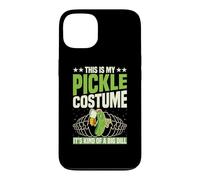 Carcasa para iPhone 13 Este es mi Disfraz de pepinillo Disfraz de eneldo de Comida de Halloween
