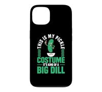 Carcasa para iPhone 13 Este es mi Disfraz de pepinillo Disfraz de eneldo de Comida de Halloween