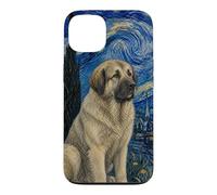 Carcasa para iPhone 13 Estrela Mountain Dog Van Gogh Noche Estrellada