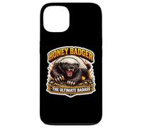 Carcasa para iPhone 13 Fan de Honey Badger: The Ultimate Badass, Genial y Amante de los Animales