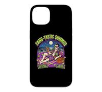 Carcasa para iPhone 13 Fang-Tastic Summer Vampire Beach Drácula Vacaciones de Halloween