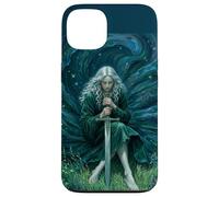 Carcasa para iPhone 13 Fantasía Espada Maiden Gráfico Etéreo Arte Gótico