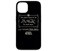 Carcasa para iPhone 13 Fantastic Beasts and Where to Find Them Magic To Work Here