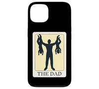 Carcasa para iPhone 13 Fathers Day Tarot Card The Dad Funny Father of Two
