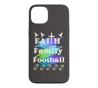 Carcasa para iPhone 13 Fe, Familia, Fútbol, Diversión de otoño Ropa de Mujer Cristiana