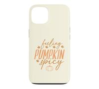 Carcasa para iPhone 13 Feeling Pumpkin Spicy, Divertido Amante de Las Especias de Calabaza