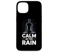 Carcasa para iPhone 13 Felicidad Es Lluvia Calm In The Rain Pluviófilo