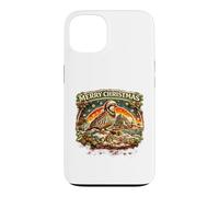 Carcasa para iPhone 13 Feliz Navidad Gibraltar Berbería Perdiz Diseño