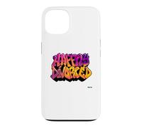 Carcasa para iPhone 13 Felizmente divorciado Graffiti Street Graphic Funny Divorce Party