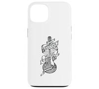 Carcasa para iPhone 13 Festival de música de Guitarra Rock Estilo Banda Vintage