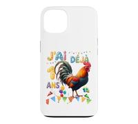Carcasa para iPhone 13 Fête d'anniversaire poulette pour Enfants de 1 ANS