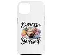 Carcasa para iPhone 13 First I Drink The Coffee Then I Do The Things