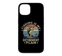 Carcasa para iPhone 13 Fishing Is My Retirement Plan Cool Fishing Graphic Fisherman