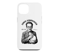 Carcasa para iPhone 13 Física cuántica Erwin Schrodinger Cat Equation Science