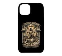 Carcasa para iPhone 13 Fitness Disciplina Oración Cristiana Gimnasio Entrenamiento Culturismo