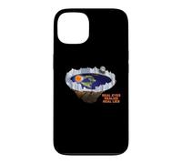 Carcasa para iPhone 13 Flat le Earth with Ice Wall Real le Eyes Realize Real Mentiras