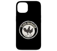 Carcasa para iPhone 13 Flock Manager Vintage Gallo Gallina Pollo Guardián