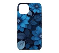 Carcasa para iPhone 13 Flores Azul Oscuro Midnight Floral