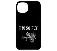 Carcasa para iPhone 13 Fly Fishing Brook Dry Fly Atando Fisherman I'm So Fly