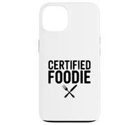 Carcasa para iPhone 13 Foodie Certificado ama Comer Delicioso Foodie