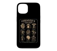 Carcasa para iPhone 13 Forager's Field Guide Setas comestibles Vintage Botanical