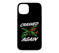 Carcasa para iPhone 13 FPV Drone Pilot Quadcopter Crashed Again