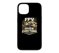 Carcasa para iPhone 13 FPV Over Everything Drone Quad Pilot Gold Vintage Gift