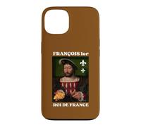 Carcasa para iPhone 13 Francisco 1er Rey de Francia con la Creciente Historia del Humor