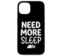 Carcasa para iPhone 13 French Bulldog Need More Sleep Frenchie Gifts