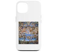 Carcasa para iPhone 13 Fresco del Juicio Final de Miguel Ángel 1536-1541 Obra