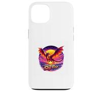 Carcasa para iPhone 13 Fuego Dragón Puesta del Sol OC