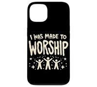 Carcasa para iPhone 13 FUI Hecho para adorar la fe Cristiana Jesús Hijo de Dios