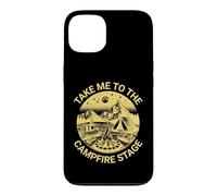Carcasa para iPhone 13 Fun Folk Music Camping Trip Take Me To The Campfire Stage