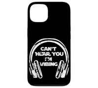 Carcasa para iPhone 13 Funny Beatmaker Gamer Headset Can't Hear You I'm Vibing