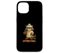 Carcasa para iPhone 13 Funny Cat Litter's Full House Pet Lover Humor Lindo