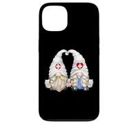Carcasa para iPhone 13 Funny Doctor Couple Gnomes For Women and Pediatric Nurse Mom