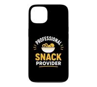 Carcasa para iPhone 13 Funny Food Lover Quote Professional Snack Provider