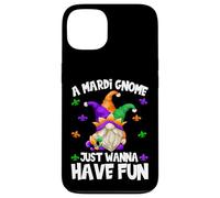 Carcasa para iPhone 13 Funny GNOME For Men Women Who Just Wanna Have Fun Mardi Gras