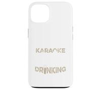Carcasa para iPhone 13 Funny Karaoke Singer Bar Music Lover Singing Drinking Bar