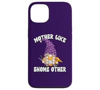 Carcasa para iPhone 13 Funny Mom Saying For Hairdresser Purple Hairstylist GNOME
