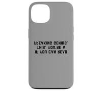 Carcasa para iPhone 13 Funny Optical Illusion Genius Design
