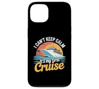 Carcasa para iPhone 13 Funny Sailing I Can't Keep Calm Es mi Primer Crucero