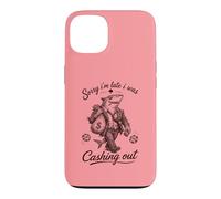 Carcasa para iPhone 13 Funny Shark Sorry Was Cashing out Casino Ganador Humor