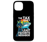 Carcasa para iPhone 13 Funny Spearfishing The Tax Man Shark Diver