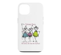 Carcasa para iPhone 13 Funny Women Golf Fairway Divas Vinimos, vimos, Clubes