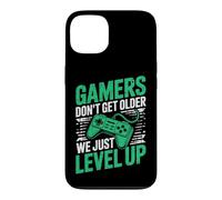 Carcasa para iPhone 13 Gamers Don't Get Older We Just Level Up Funny Gamer Retro