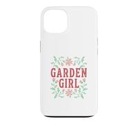 Carcasa para iPhone 13 Garden Girl Wildflower Gardencore Cottage Mariquita